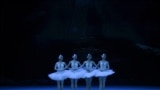 Ballet dancers perform in Swan Lake at the Donbass Opera in the Russian-occupied city of Donetsk in Ukraine.&nbsp;