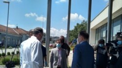 Premijerka Ana Brnabić sa lekarima u Novom Pazaru
