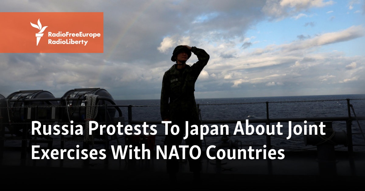 Russia Protests To Japan About Joint Exercises With NATO Countries