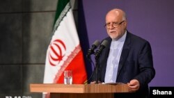 Iran- Bandar Abbas - Iran Oil minister - bijan Namdar Zangeneh - Bizhan zanganeh - بیژن نامدار زنگنه