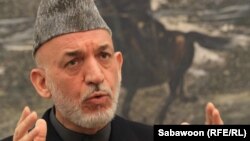 Afghan President Hamid Karzai