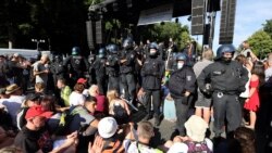 Protesti protiv vladinih mjera ograničenja u Berlinu, 1. august 2020.