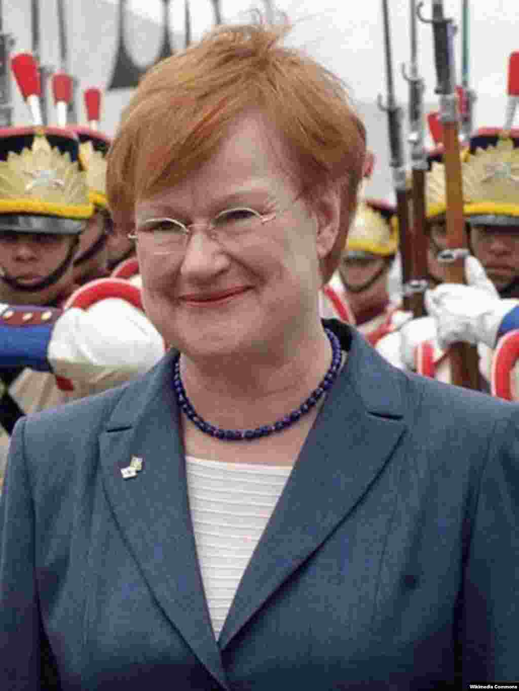 Tarja Kaarina Halonen, predsjednica Finske