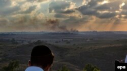 Pogled na Pojas Gaze tokom izraelske ofanzive