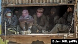 Pripadnici militantne organizacije "Islamska država", Sirija