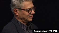 Vitalie Ciobanu la o dezbatere la Radio Europa Liberă