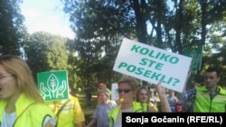 Protest građana Beograda na Košutnjaku, 29. juni 2019.