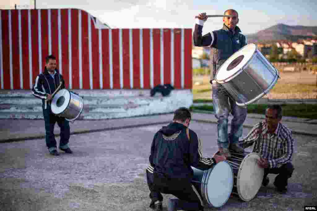 The Drummers Of Macedonia's Semka Band #15