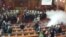 Kosovo Parliament Disrupted Again With Tear Gas Attack By Opposition