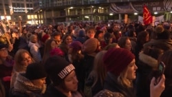 Собир за женски права, протест против Трамп во Брисел