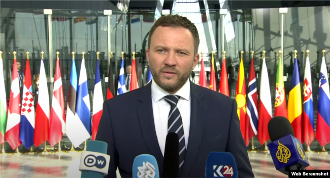 Ministri i Jashtëm i Estonisë, Margus Tsahkna.