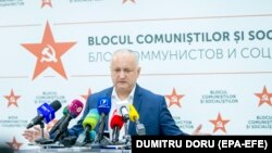 Liderul socialist Igor Dodon