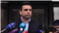 Armenia - Deputy parliament speaker Alen Simonian speaks to journalists, January 30, 2020