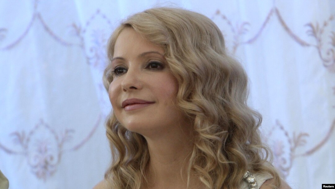 Yulia Tymoshenko in Kyiv in June 2010