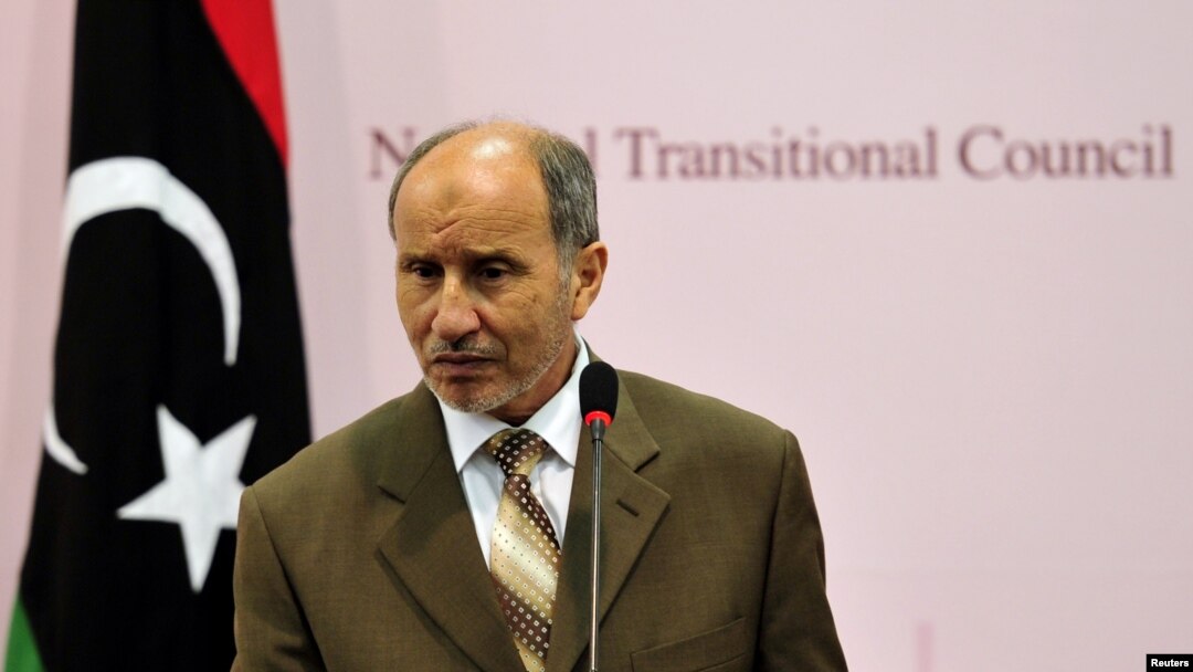 Mustafa Abdel Jalil, chairman of the Libyan National Transitional Council (NTC)