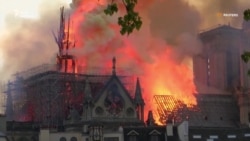 Рік після пожежі собору Нотр-Дам-де-Парі. Реставрація зупинилась через коронавірус – відео