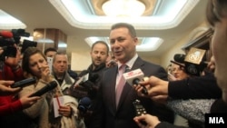 Nikolla Gruevski para se të japë dëshminë