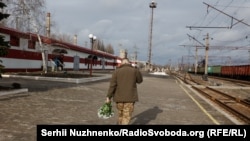 The Kramatorsk railway station is more than just a train station. It is a place of meetings and farewells.