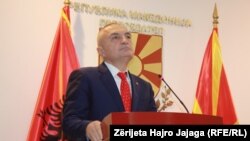 Presidenti i Shqipërisë, Ilir Meta gjatë vizitës në Shkup 