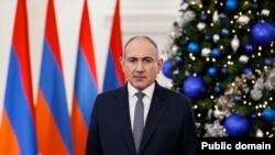 Armenia - Prime Minister Nikol Pashinian delivers a New Year message to the nation, Yerevan, December 31, 2024.