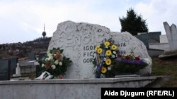  Grob Gorana Čengića na groblju Bare u Sarajevu, 6. marta 2018.
