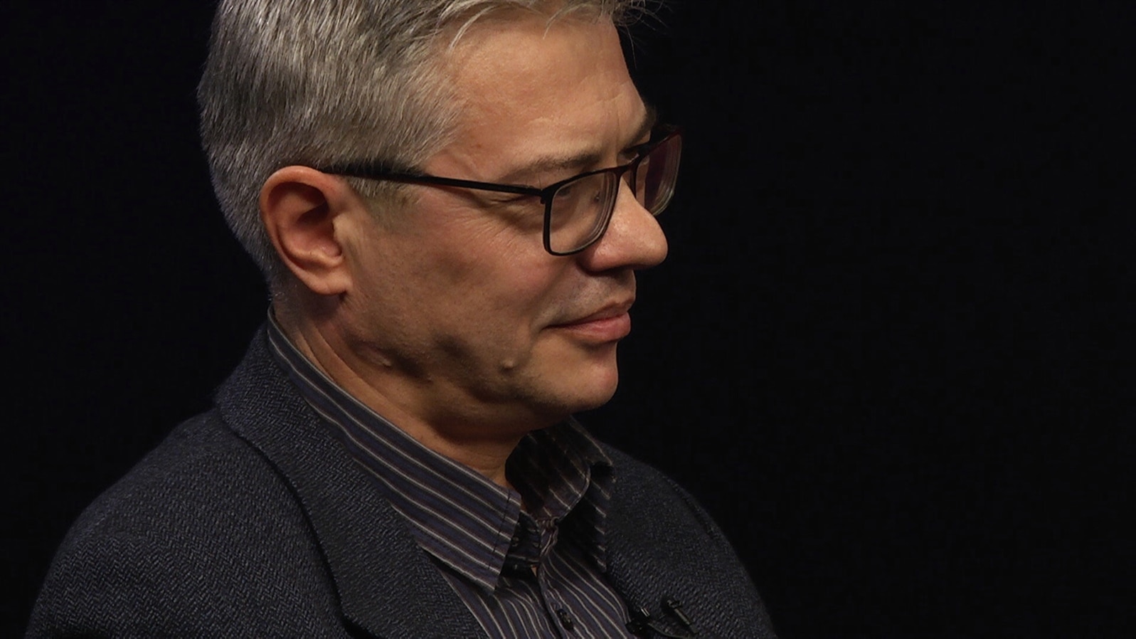 Vitalie Ciobanu la o dezbatere în studioul Europei Libere la Chișinău