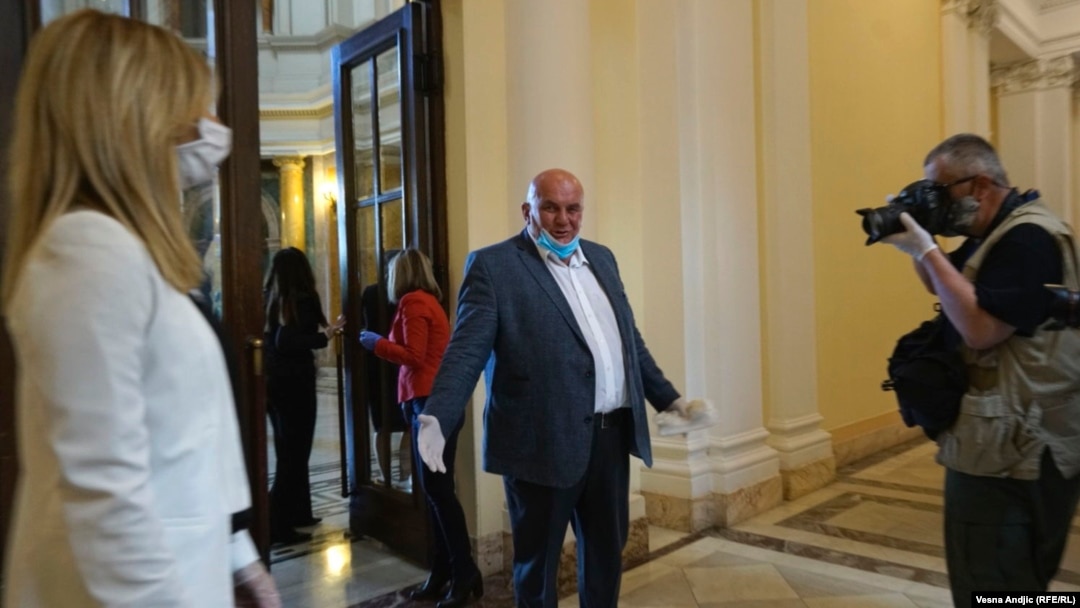 Dragan Marković Palma kao poslanik u Skupštini Srbije 