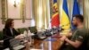 Президенты Молдовы и Украины во время встречи в Киеве 27 июня 2022 года (архив)