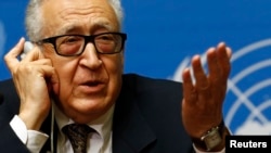 UN-Arab League envoy for Syria Lakhdar Brahimi