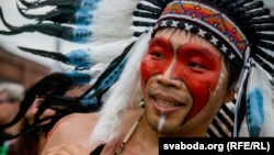 Удзельнік фэстывалю Vulica Brasil у Менску, 2019 год