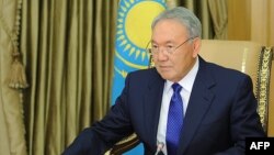 Президент Казахстана Нурсултан Назарбаев. 