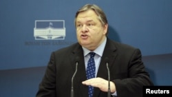 Lideri i socialistëve të Greqisë Evangelos Venizelos