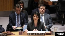نیکی هیلی، سفیر آمریکا در سازمان ملل