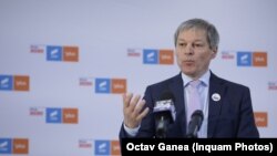 Romania - Dacian Cioloș, ex-prime minister, Sibiu