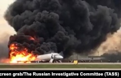 Forty-one people were killed when this Aeroflot Sukhoi Superjet-100 caught on fire after crash-landing at Moscow's Sheremetyevo Airport on May 5, 2019.