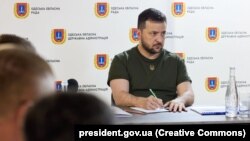 Predsednik Ukrajine Volodimir Zelenski u Mikolajivu 18. juna