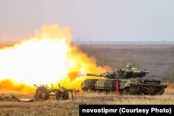 Armata din Transnistria participă frecvent la exerciții militare alături de forțele rusești din regiune.
