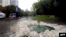 Heavy rain hit the Russian capital during the excursion into the underground water drainage system on August 20, leaving no chance for the group to survive, Russian media cited an emergency official as saying. (file photo)