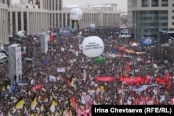 24 декабря 2011 года. Митинг оппозиции на проспекте Академика Сахарова