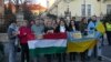 Українці Угорщини під посольством Італії вимагали свободи Віталію Марківу