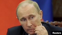 Putin said Iran has Russia's backing as long as its nuclear program is for civilian purposes. 