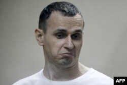 Ukrainian film director Oleh Sentsov has been held in Russia since May 2014. (file photo)