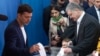 Владимир Зеленский и Петр Порошенко – второй тур президентских выборов, 21 апреля 2019 года