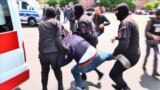 Armenian Protesters Detained At Yerevan's Central Square