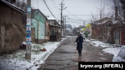 Снег в Крыму. Архивное фото