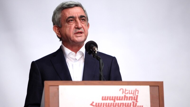Армениянын экс-президентинин иши сотко өттү