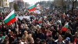 Marș al protestatarilor antiguvernamentali la Sofia