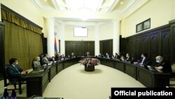 Заседание правительства Армении, 27 августа 2020 г.