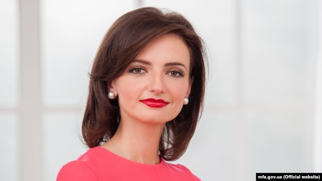 Спикер Министерства иностранных дел Украины Марьяна Беца