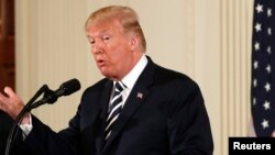 Американскиот претседател Доналд Трамп